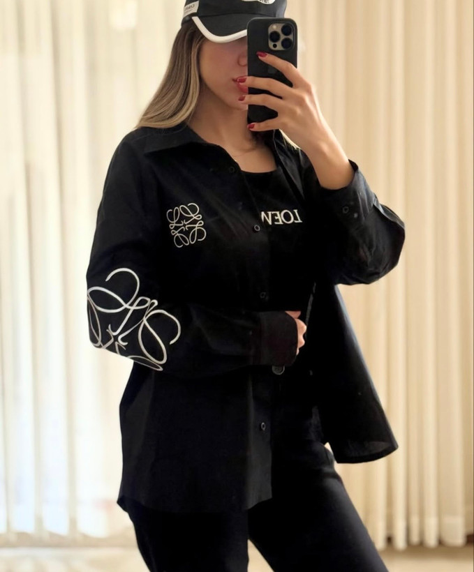 شومیز LOEWE دوتیکه همراه با کراپ