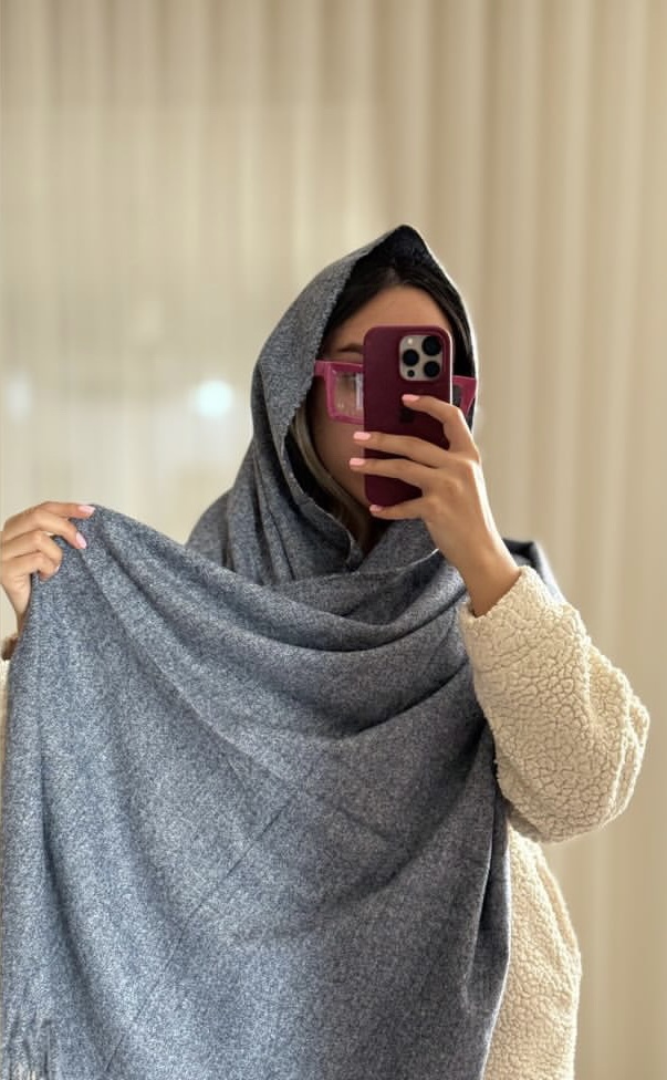 شال موهر تک رنگ